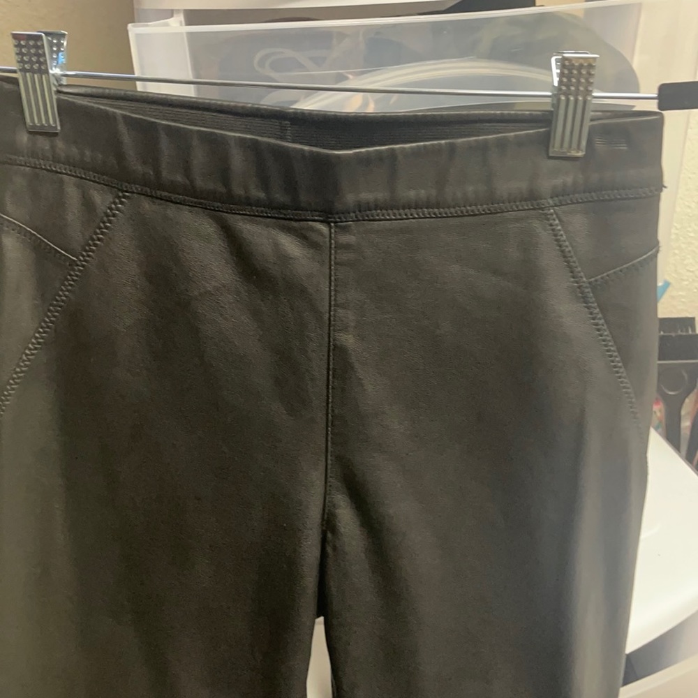 Free people faux leather pants